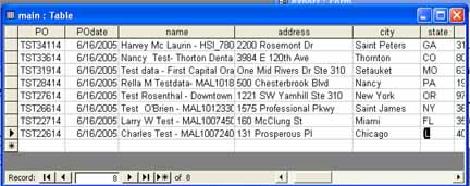 ms access project database